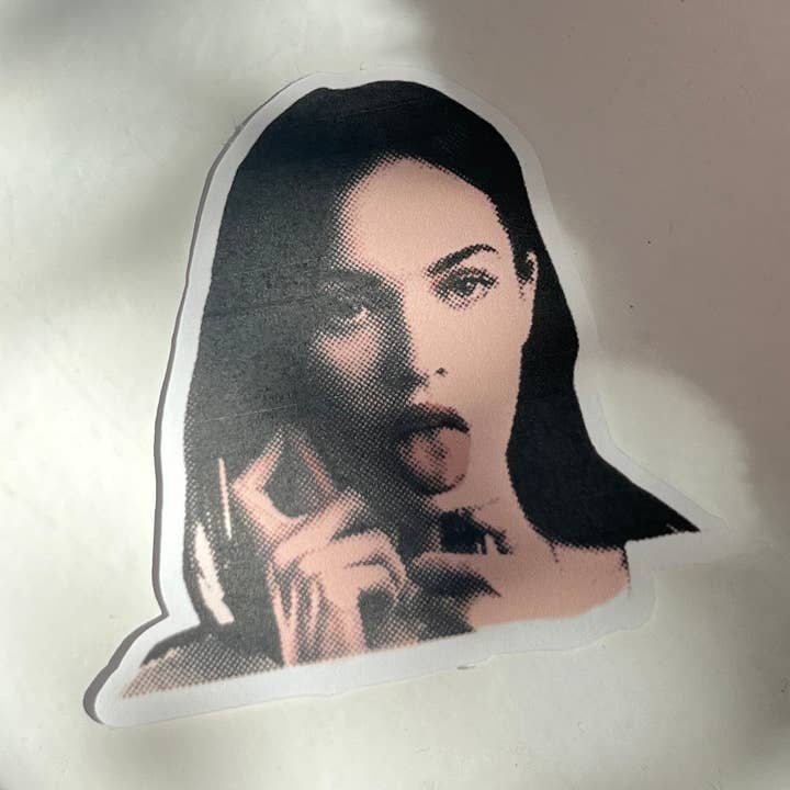 Jennifer's Body Megan Fox Kiss-Cut Sticker for wholesale by Literary by Ava