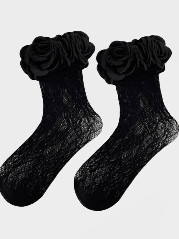 High Heel Jungle - Wholesale Socks - Women's - Lace Ring Socks