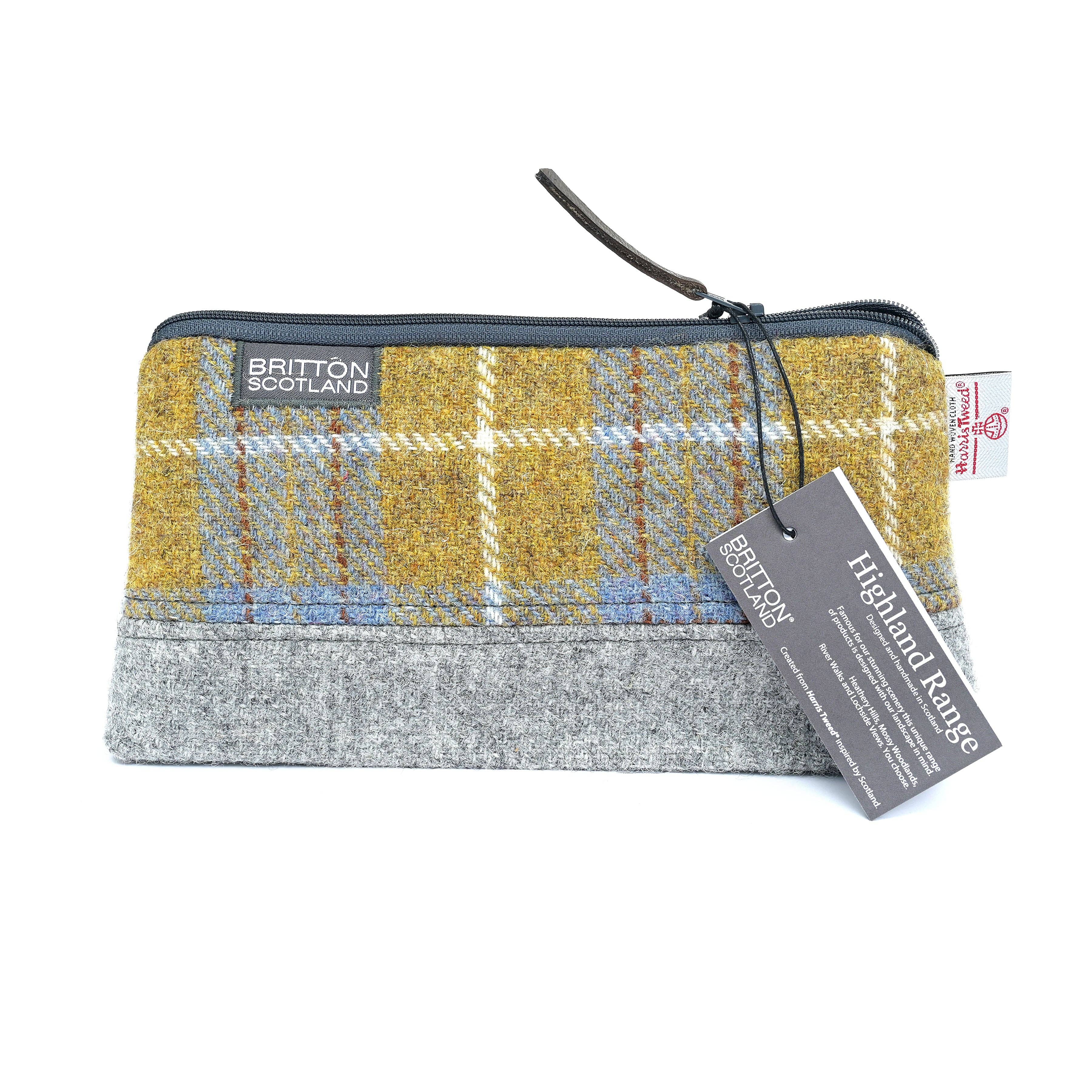 Amy Britton Harris Tweed Products - Wholesale Makeup/Cosmetic Bag - Highland Range Harris Tweed® Wash Bag23
