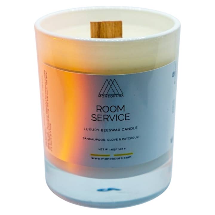 Moneopura - Wholesale Jar/Filled Candle - Room Service Candle - Luxury Candle - Beeswax Candle0