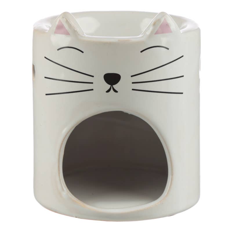 Puckator EU - Wholesale Oil Warmer - Feline Fine Ceramic Cat Head Oil Burner2