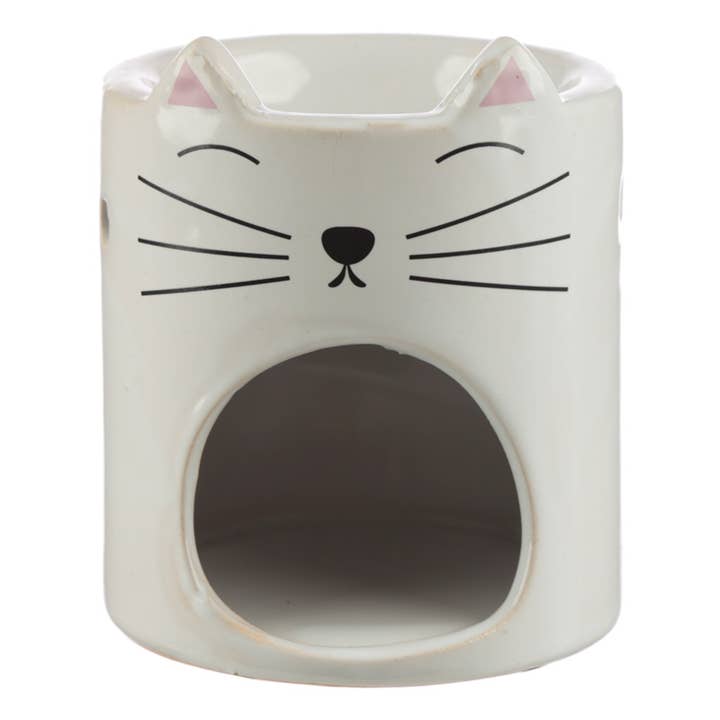 Puckator EU - Wholesale Oil Warmer - Feline Fine Ceramic Cat Head Oil Burner2