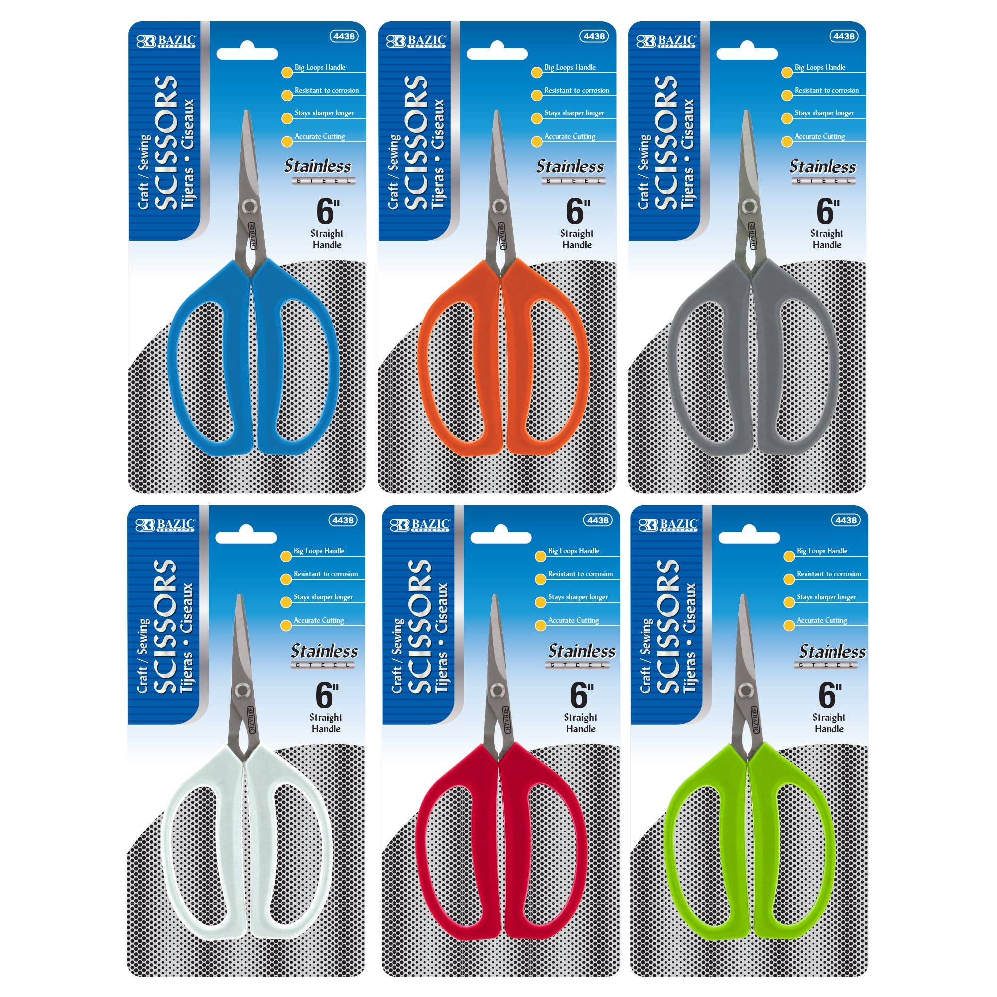 Luna Office Supply -  Everyday Essential – Großhandel Scheren – 6 „Craft Nähen Edelstahl-Schere2