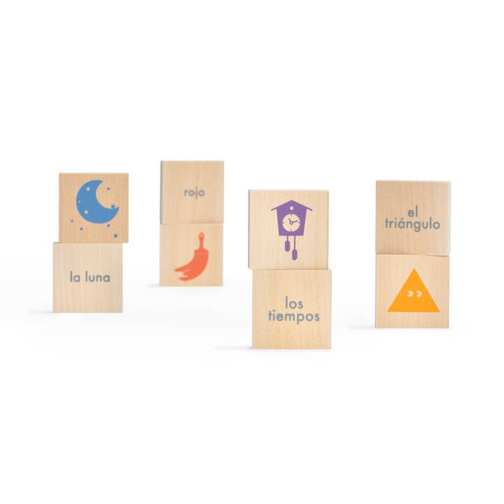 Uncle Goose Chips - Cartes flash de vocabulaire en espagnol pour la vente par Uncle Goose