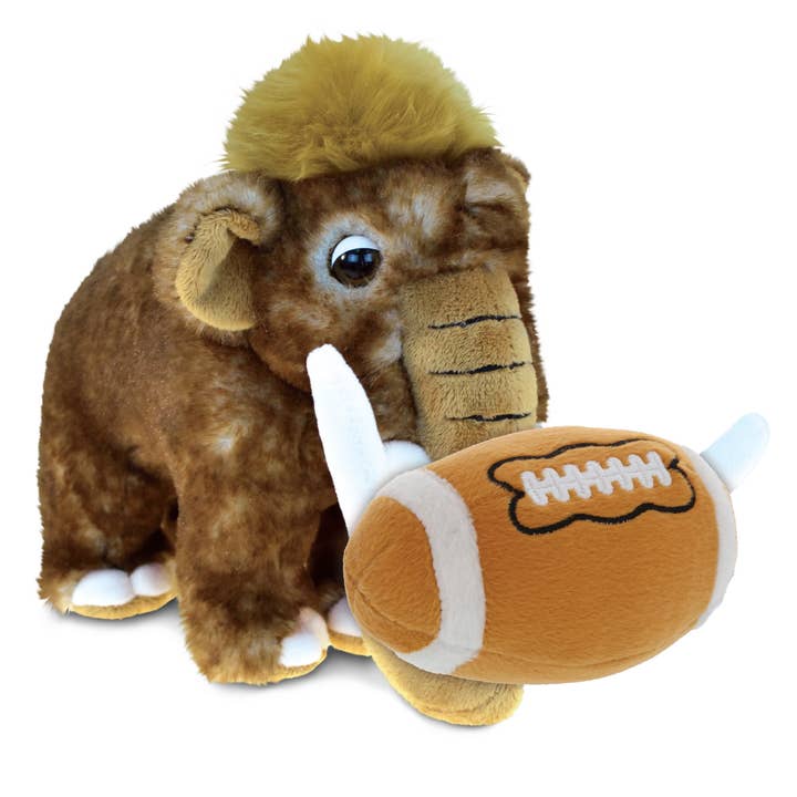 Cota Global - Wholesale Stuffed/Plush Toy - Kids & Baby - SUPER SOFT PLUSH - WILD MAMMOTH LARGE WITH FOOTBALL PLUSH0