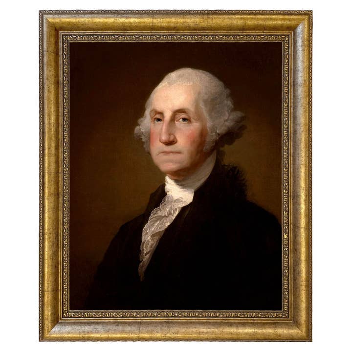 Madison Bay Co. - Historical Home Decor Reproductions – wholesale Konsttryck – George Washington av Gilbert Stuart Vintage Målning Tryck79
