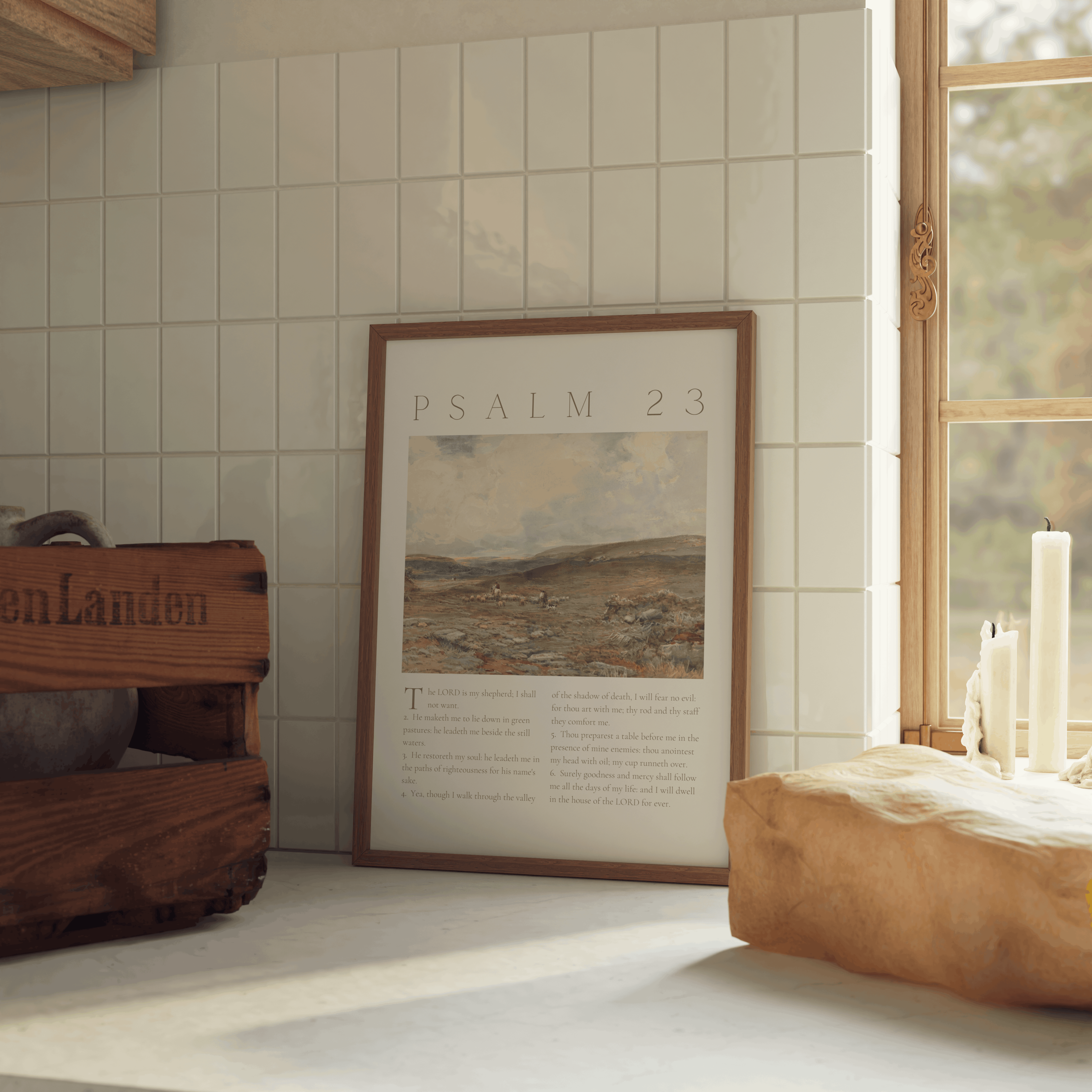 These Stones - Wholesale Art Print - Psalm 23 Art Print2