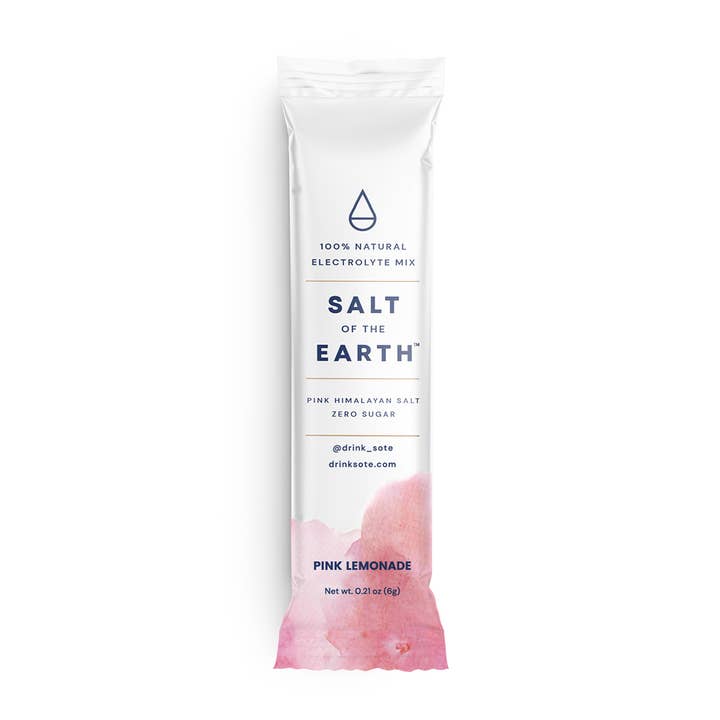 Salt of the Earth - Wholesale Sports/Energy Drink - Salt of the Earth | Natural Electrolytes | Pink Lemonade