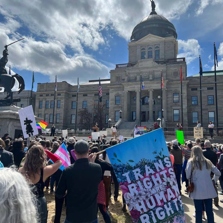 Transpainter - Wholesale Flag - Trans Rights Are Human Rights Flag | Trans Pride Flag5