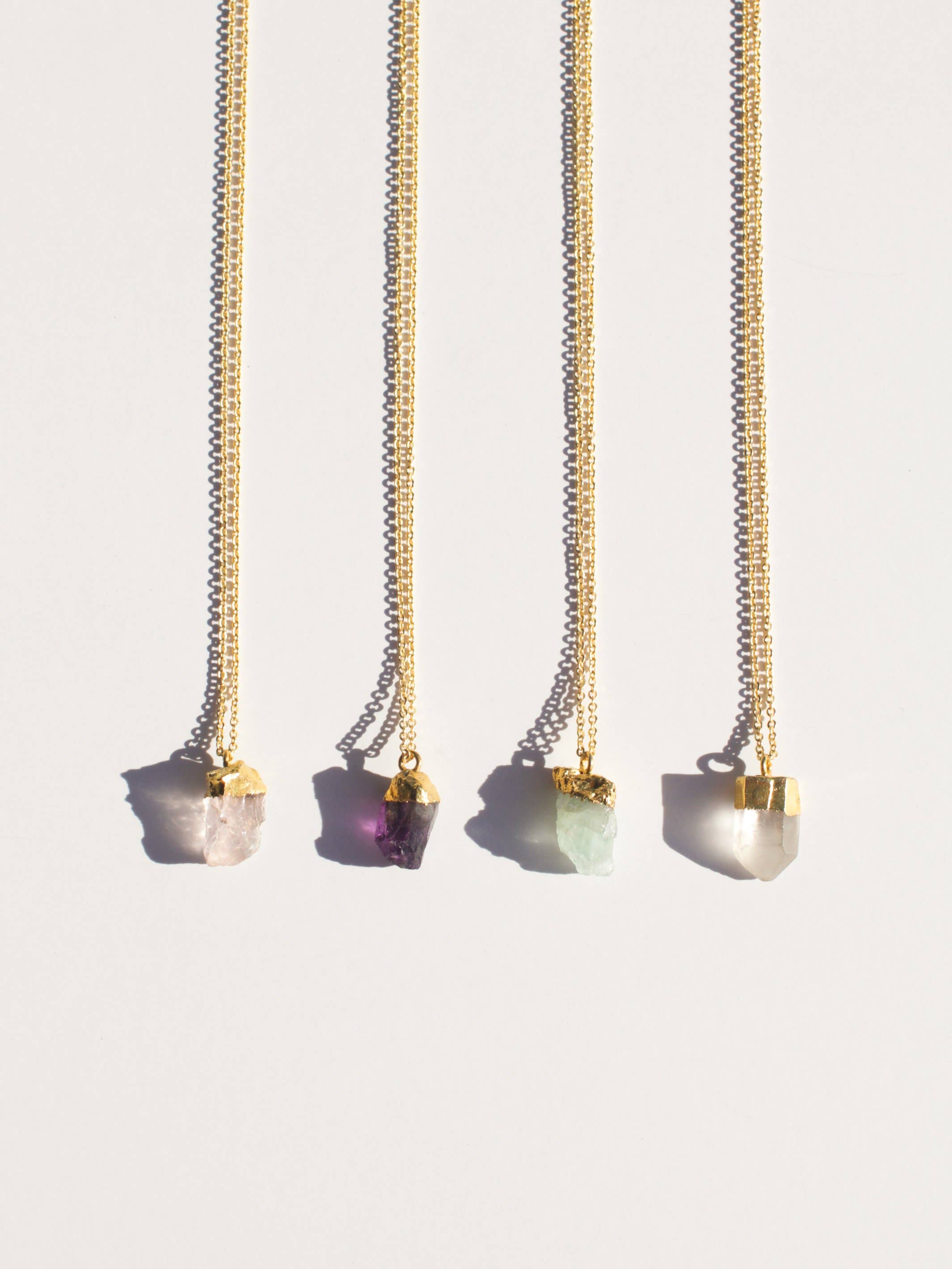 Rover & Kin - Wholesale Pendant/Charm Necklace - Raw Gemstone Necklace10