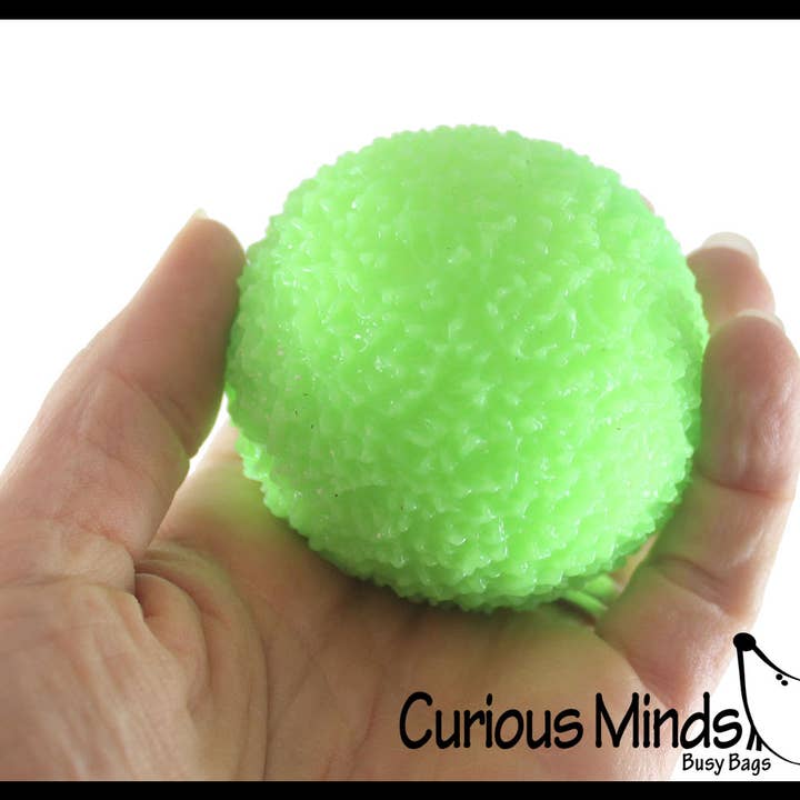 Curious Minds Toys - Wholesale Stress Relief Ball/Dough - 1 Boxed 2.5" Textured Doh Filled Stress Ball - Glob Balls -8