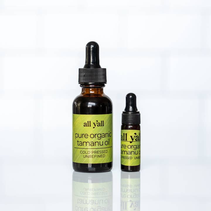Ren økologisk Tamanu olie - 6 pr. størrelse pr. ordre for engroshandel hos One Bed Bookclub