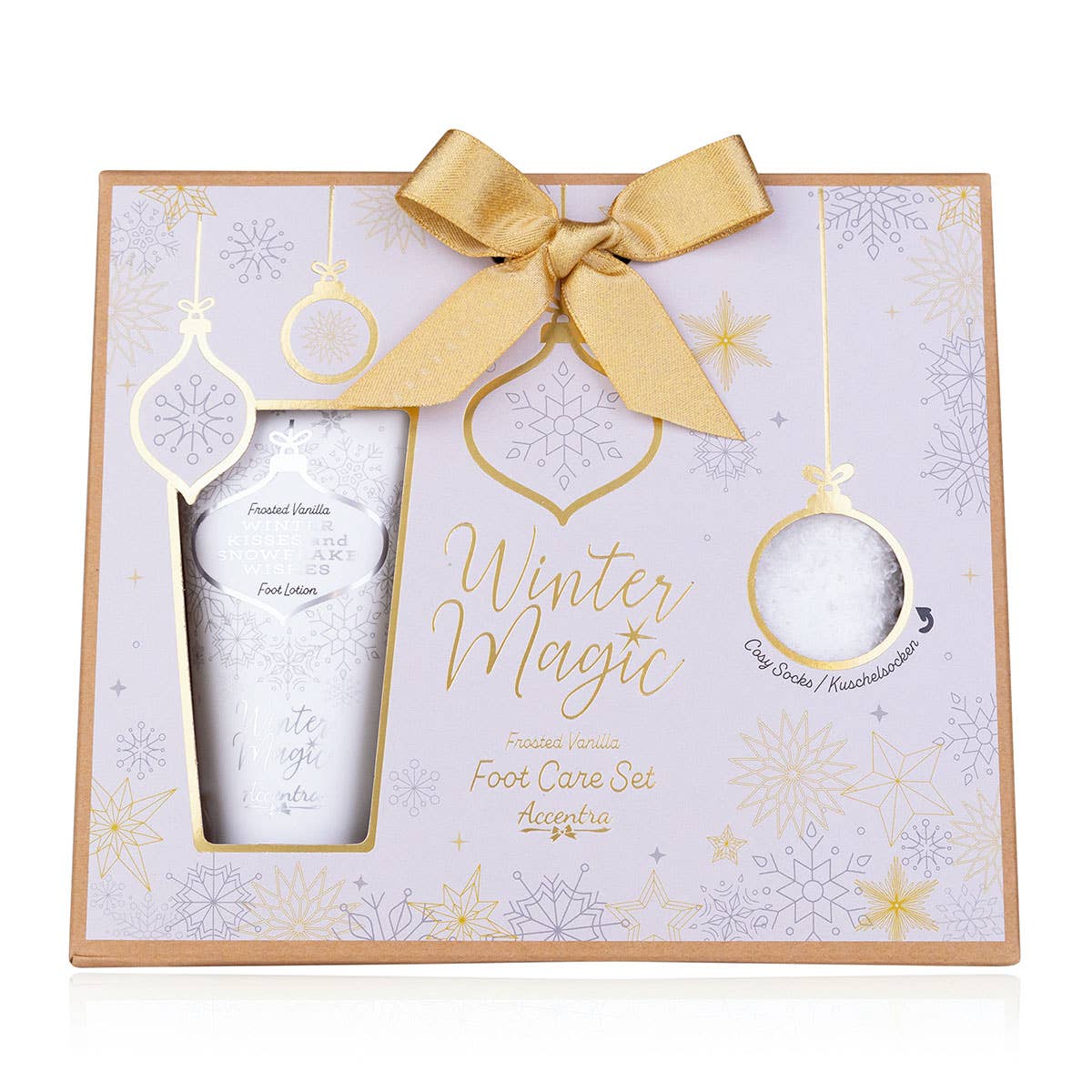Accentra - Wholesale Bath & Body Set - Winter Magic Foot Care Set in Gift Box0