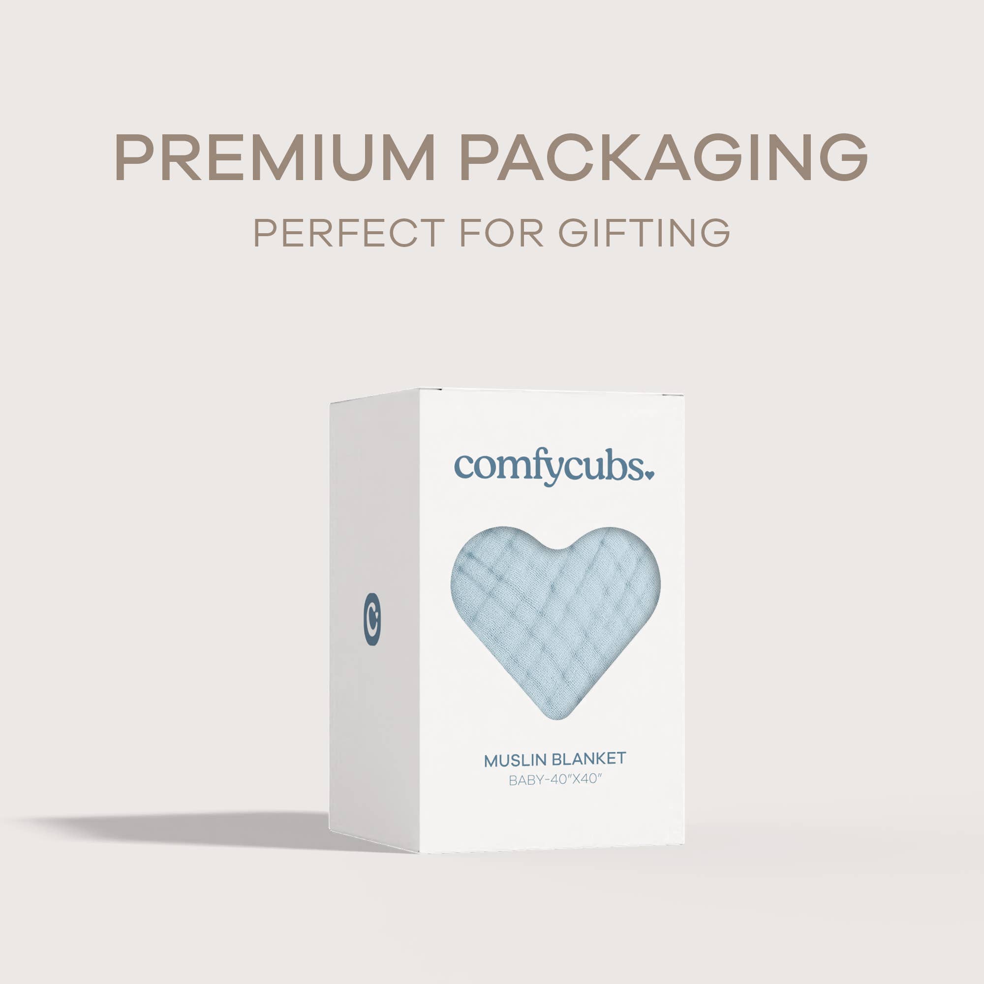 Comfy Cubs - Wholesale Bedding Blanket - Kids & Baby - Muslin Baby Blanket, 40" x 40" Swaddle Blanket by Comfy Cubs82