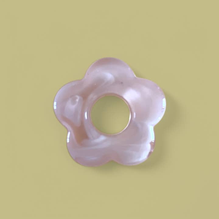 agathe & cocö - Wholesale Hoop Earrings - Fleur Billie MM - Choose your color!9