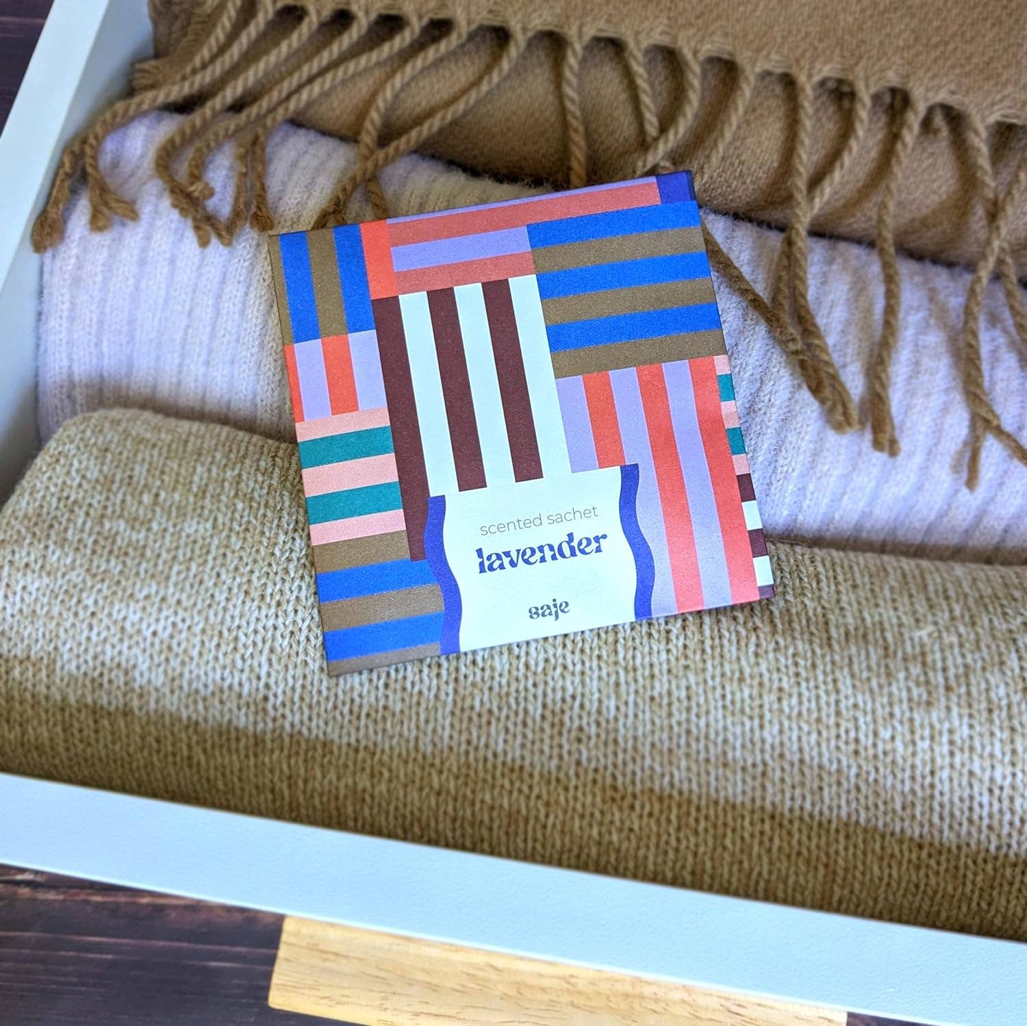 Robert Frederick Ltd - Vente Sachet parfumé - Sachet parfumé Saje - Ensemble de 4 Lavande4