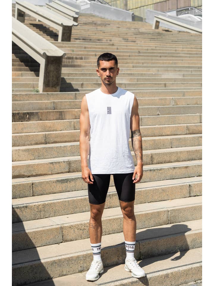 Weiß TN Flag Bold - Tanktop für den Großhandel auf Faire3