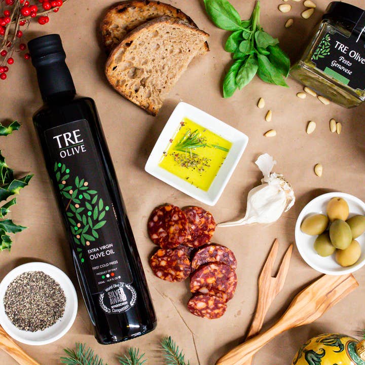 TRE Olive - Wholesale Olive Oil - TRE Olive Select- Extra Virgin Olive Oil 500 ml Bottle