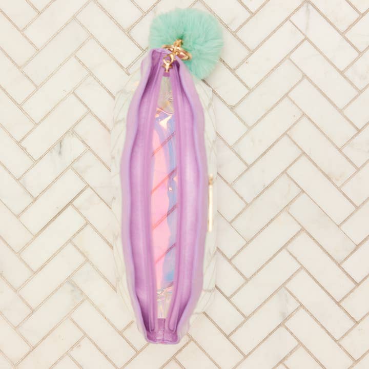 Glimmer Wish - Wholesale Make-up/cosmetic bag - Mermaid Shell Cosmetics Bag4