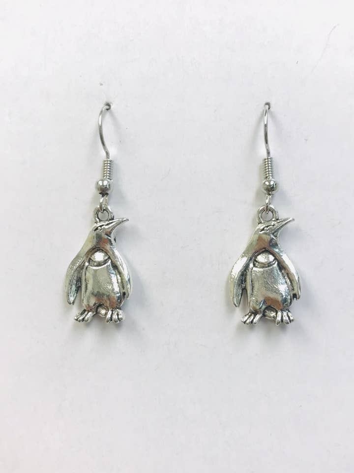 Penguin Earrings, North South Pole Earrings for wholesale by SimpleNGreat