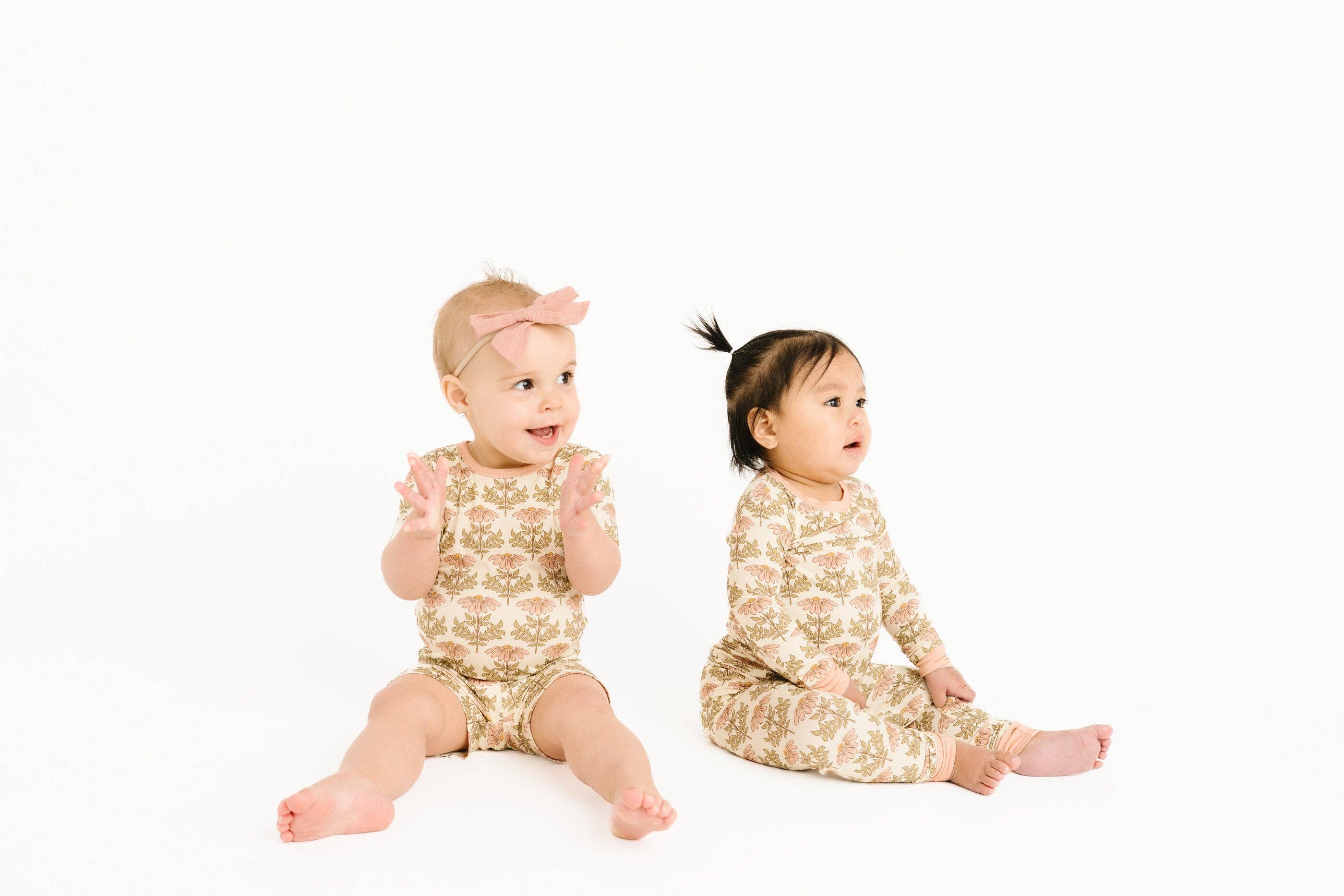 Little One Shop - Wholesale Sleepwear Set - Kids - Timeless Petals Bamboo Set9