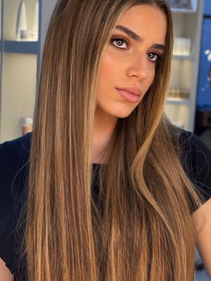 13*2" Lace Front Wigs Synthetic Long Straight 26'' 150% Density for wholesale by Fleur Couture