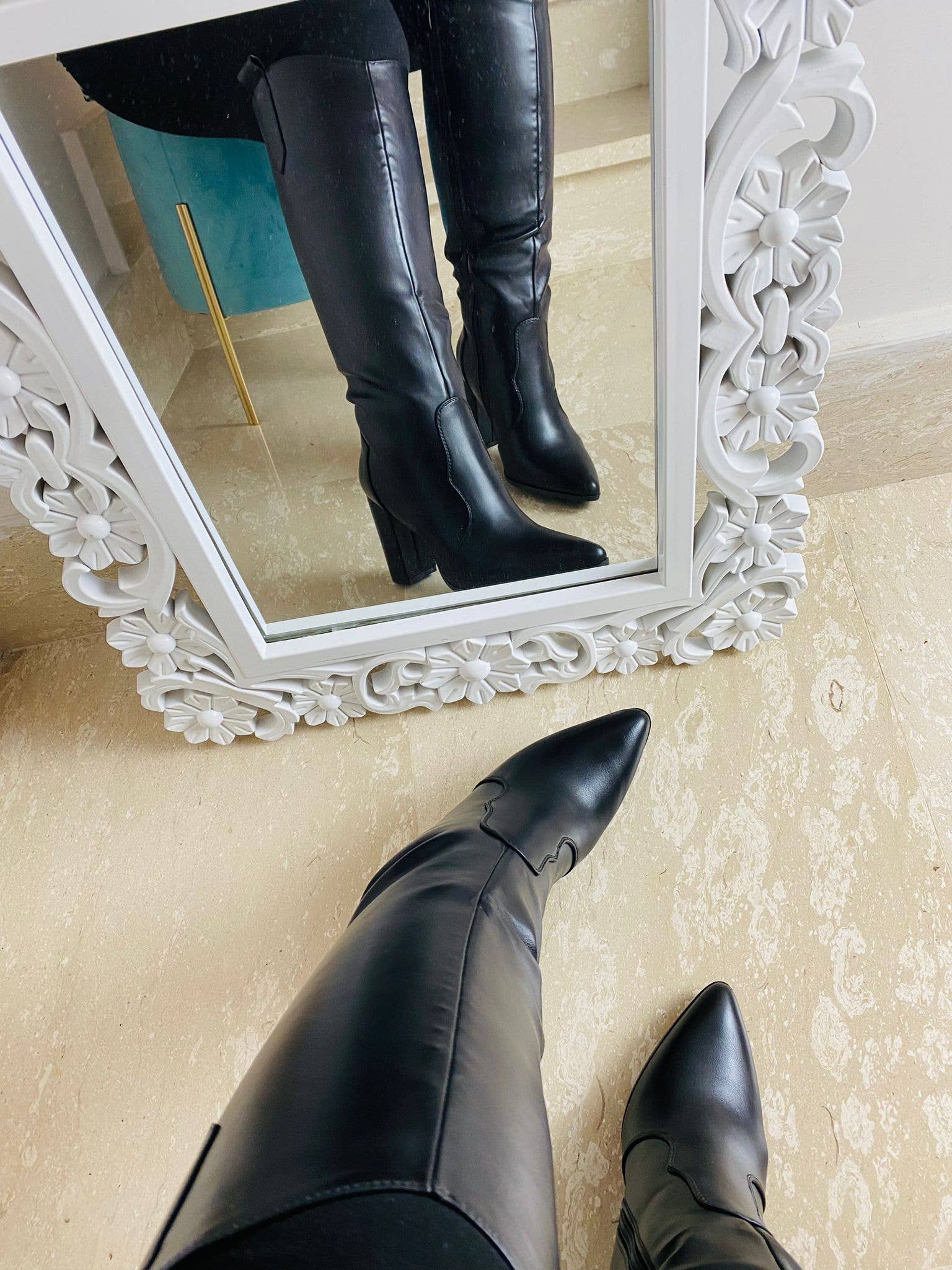 Vera Shop - Wholesale Boots - Women's - CLASSIC FAUX LEATHER BOOT5