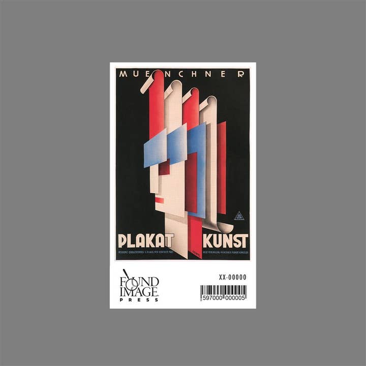 Found Image Press - Wholesale Sticker - Sticker PO-186 Plakat Kunst1