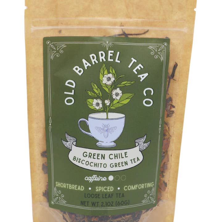 Old Barrel Tea Co - Wholesale Loose Tea - Green Chile Biscochito