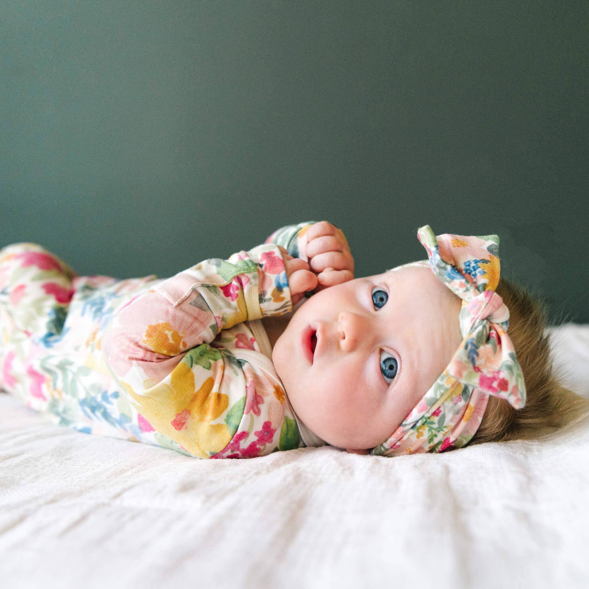 Copper Pearl - Wholesale Babygown - Baby - Newborn Knotted Gown - Lark3