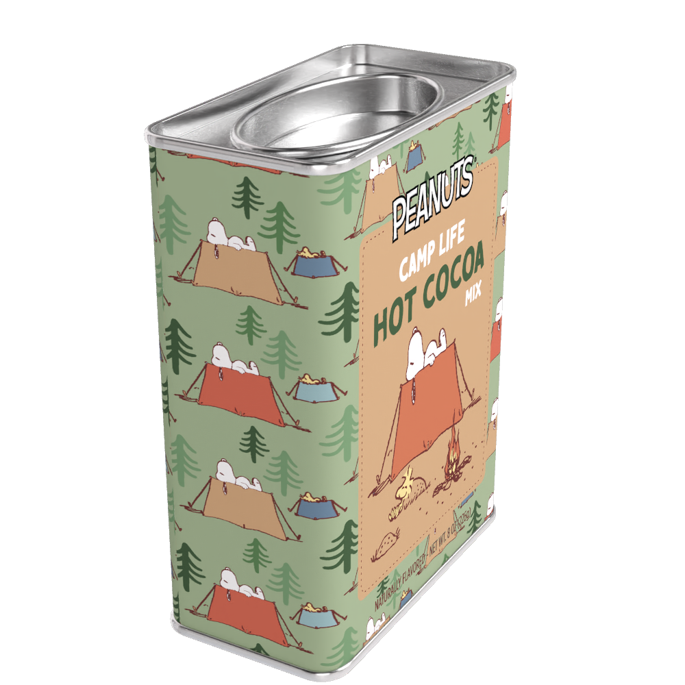McSteven's - Wholesale Hot Cocoa Mix/Kit - Peanuts® Snoopy Camp Life Chocolate Cocoa (8oz Tins)3