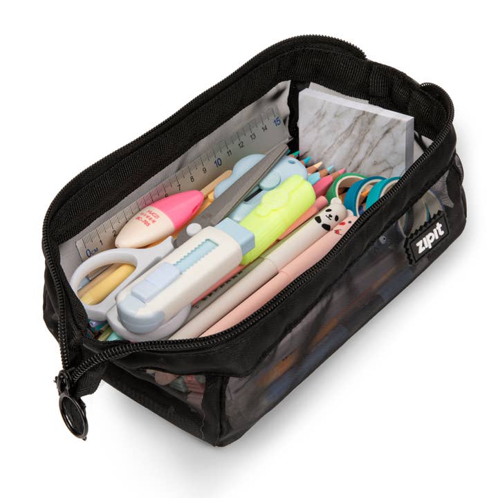 ZIPIT - Wholesale Pencil Case/Pouch - ZIPIT Lenny Mesh Pencil Case4