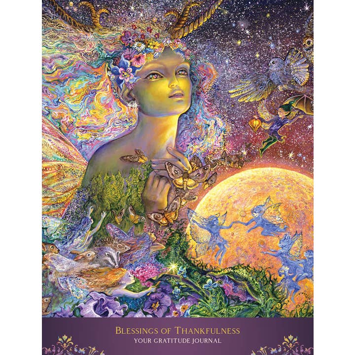 Blessings of Thankfulness dagboek blauwe engel voor wholesale door Cardshouse