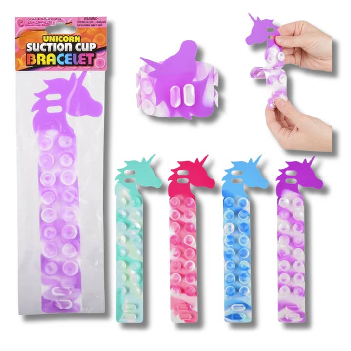 Unicorn Fidgety Bracelet For Kids - Assorted for wholesale by Loogai