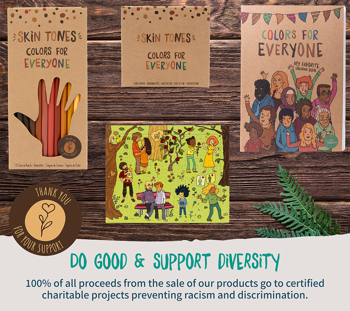 Hautfarben - Wholesale Coloring & Activity Book - Kids & Baby - "Colors for Everyone" coloring book8