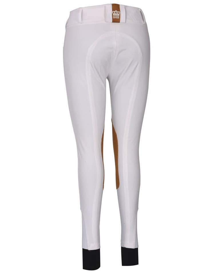 JPC Equestrian - Wholesale Pants - Women's - George H Morris Ladies Show Time Knee Patch Breeches1
