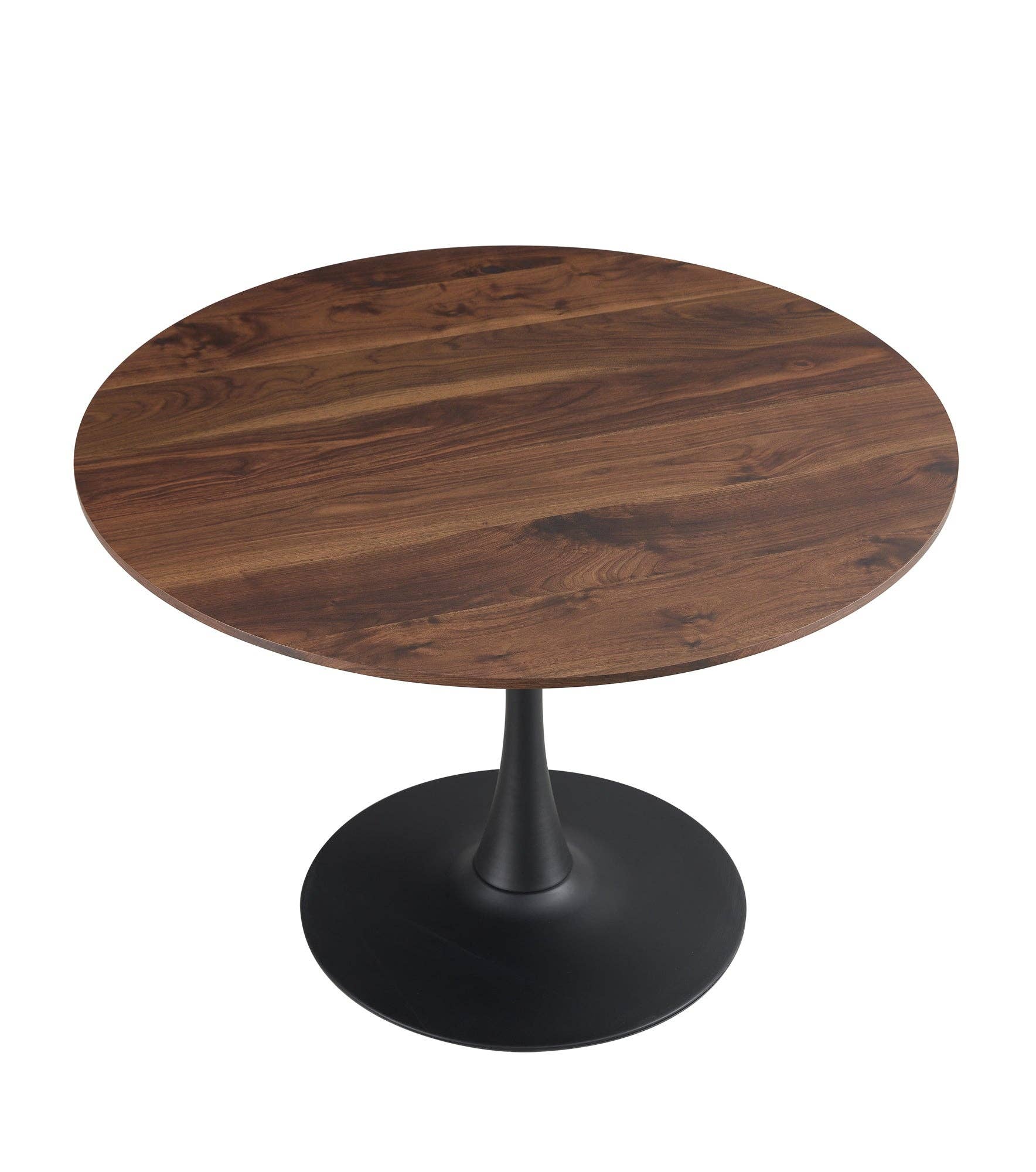 Brown Avon 42" Natural Wood Round Dining Table for wholesale on Faire3