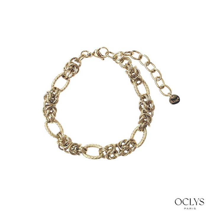 Oclys - Venta al por mayor Pulseras de cadenas y eslabones - Pulsera cadena eslabones grandes Anitalia