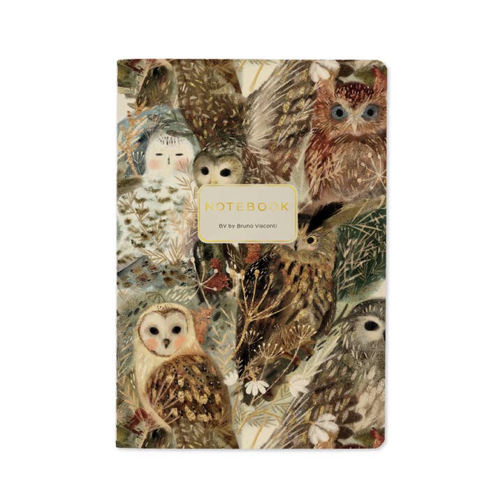 BV by Bruno Visconti - Wholesale Notebook - Owls Notebook
