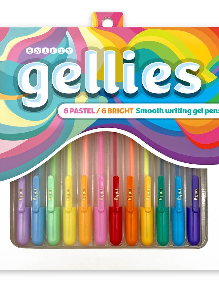 GELLIES farvede gelpenne sæt for engroshandel hos SNIFTY