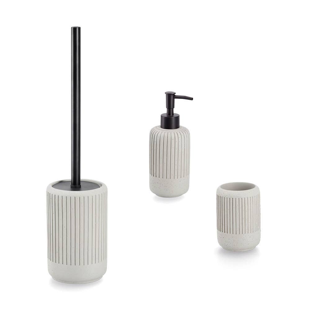 Toothbrush cup "Cement", Cement, Light Gray for wholesale on Faire3