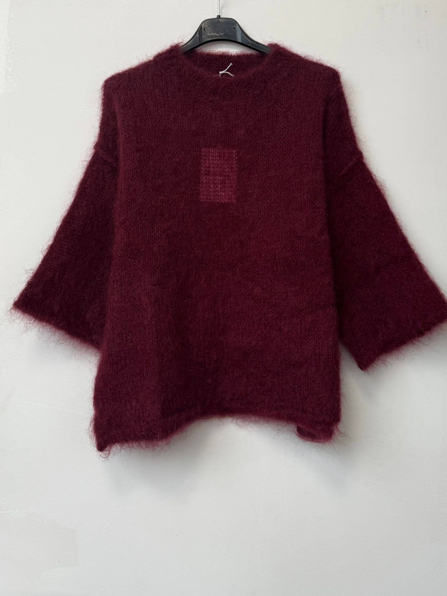 NOELINE - Wholesale Knit Sweater - Women's - 80% kid mohair sweater 30213