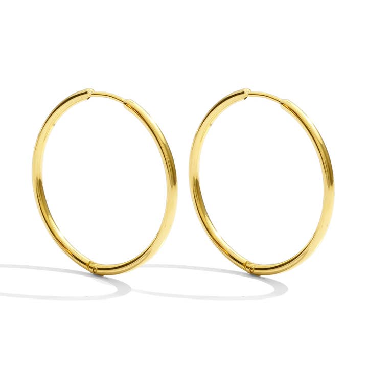 MEDIUM MODERN HOOPS for wholesale by teal market