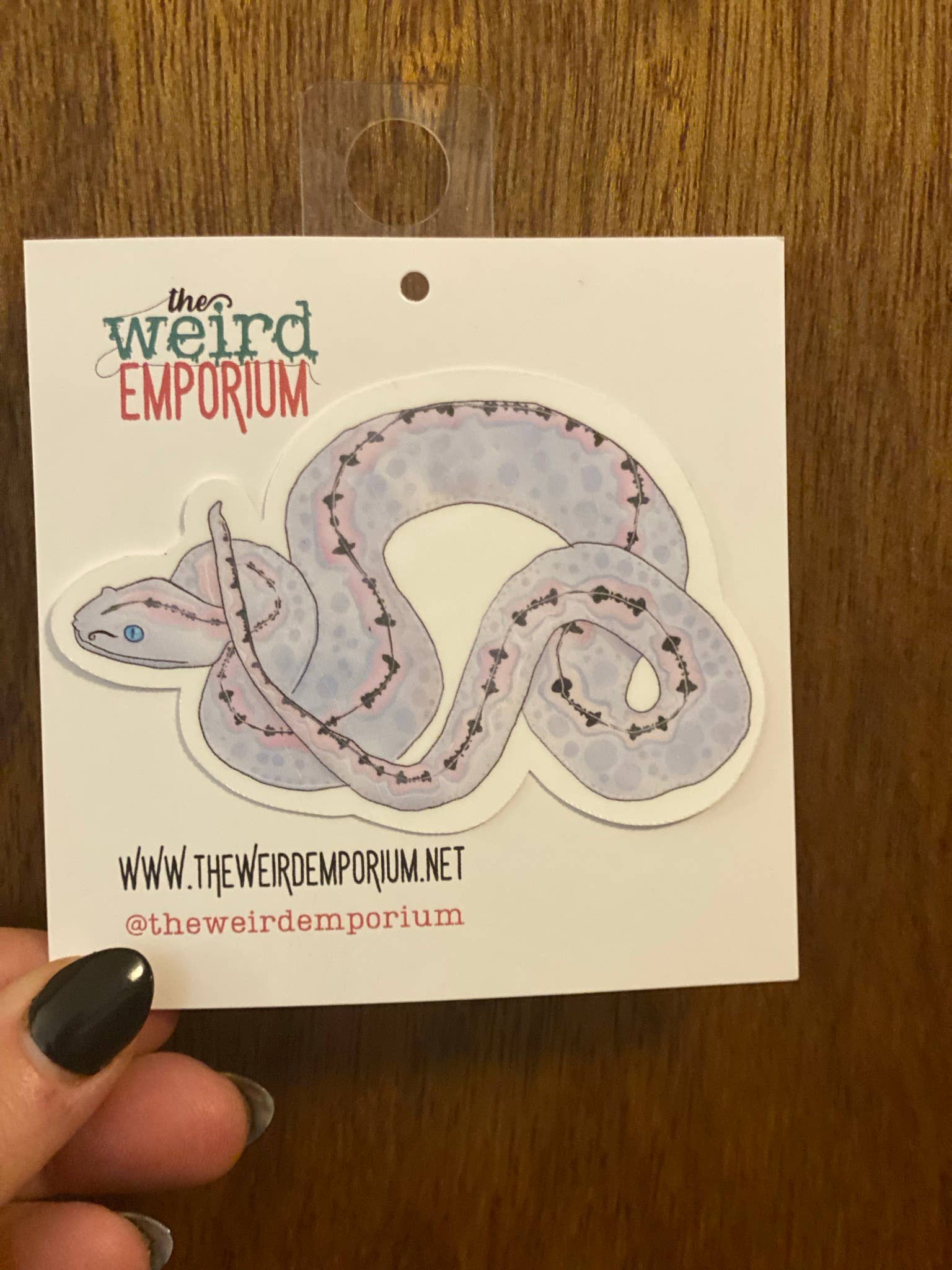 the weird emporium - Wholesale Sticker - 3" Snake Stickers2
