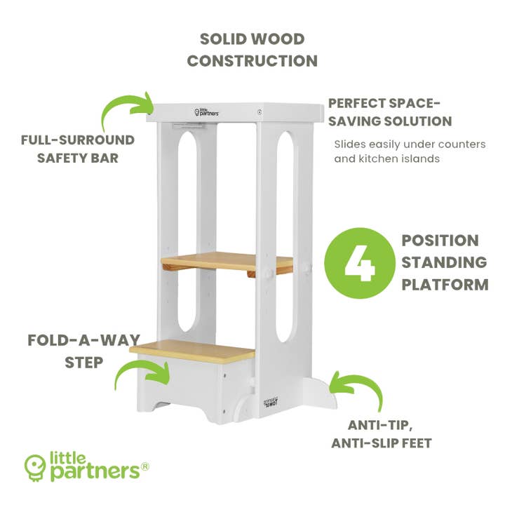 Little Partners - Wholesale Wood Toy - Kids - Explore 'N Store® Learning Tower® Toddler Tower21