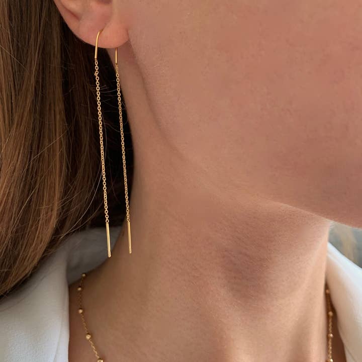 Victoire Collection – Großhandel Ohrhänger – Hängende Ohrringe mit Kette