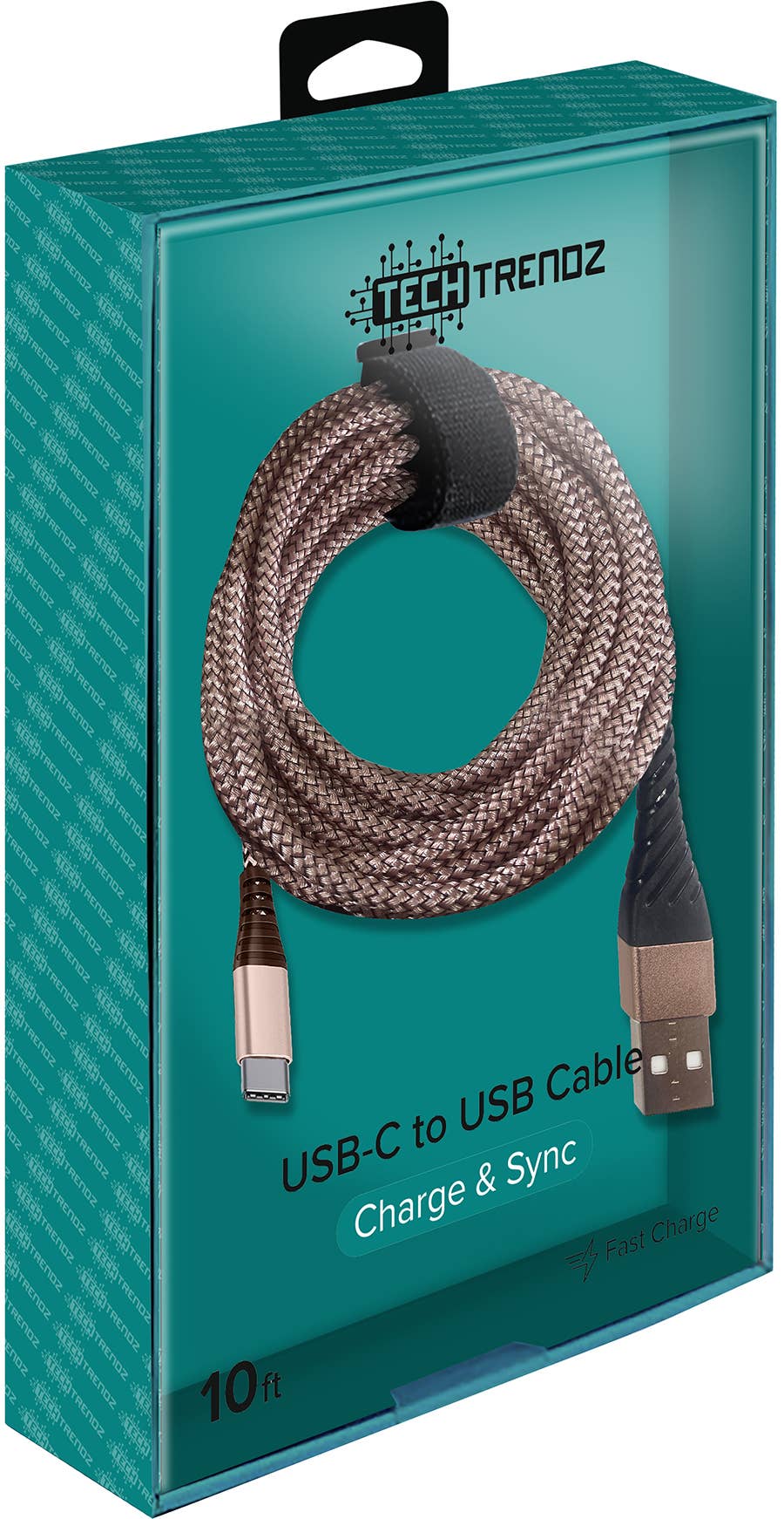 Tech Trendz - Wholesale Charging Cable - 10ft. Type C Fast Charging Cable2