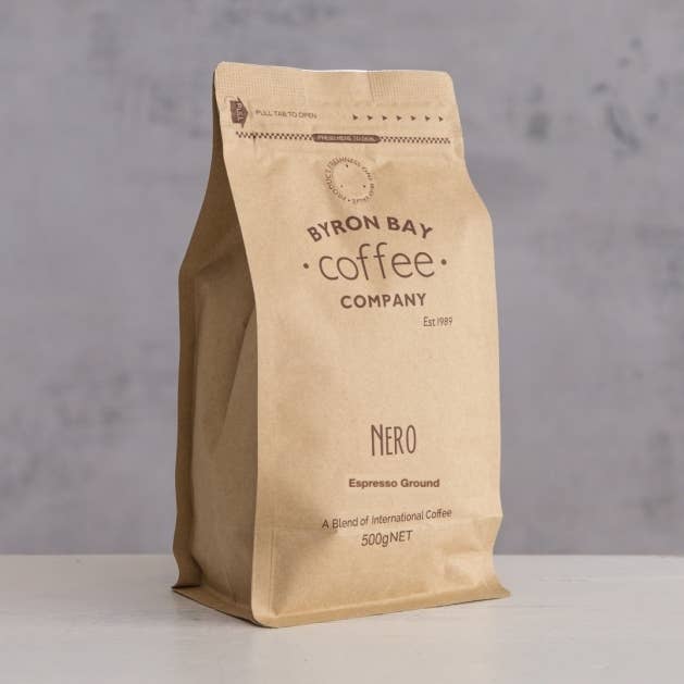 Nero Espresso Ground for wholesale by The Byron Co-op