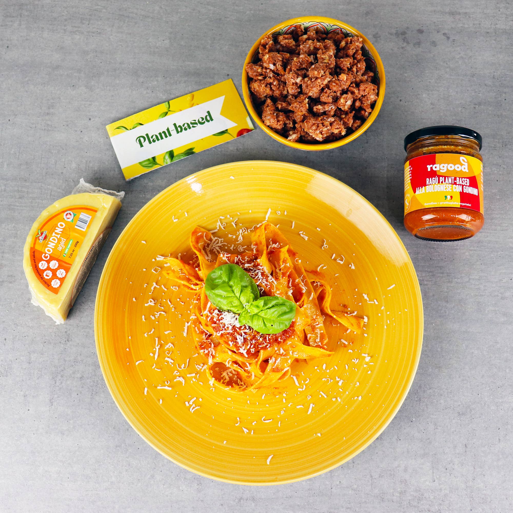 Ragood – wholesale Pastasås – Ragood - Vegansk Bolognese-sås med Gondino3
