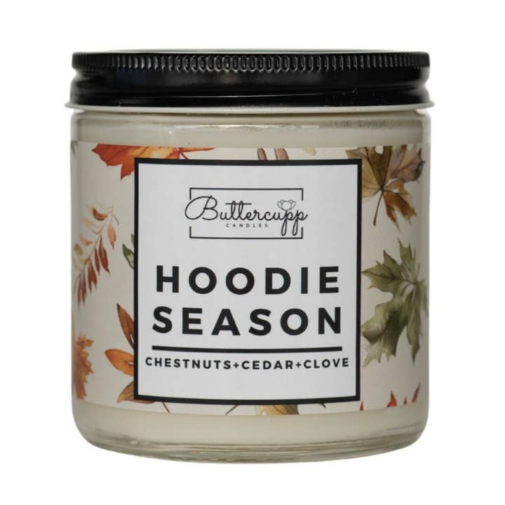 Hoodie Season | Soy Candle | Wax Melt | Fall Candle for wholesale by Buttercupp Candles